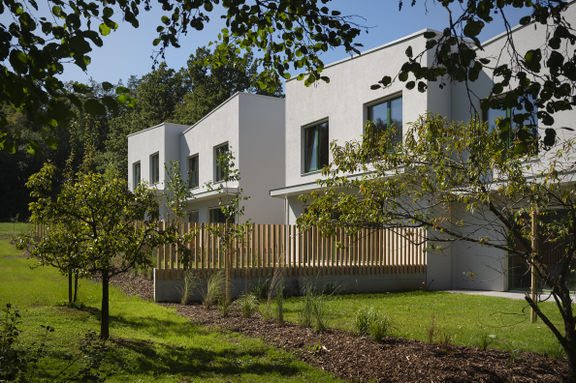 Kombinat Architects, twin house in Ljubljana, 2019.