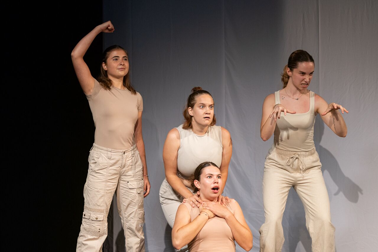 The performance "You Are What You Eat" (produced by Glej Theatre) at the Resistance Festival in Ostrava.