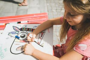 Creative workshops for children as part of the <!--LINK'" 0:298-->. Author: Nika Hölcl