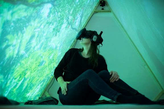 VR exhibition, Animateka International Animated Film Festival, 2019.