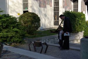 The <i>Araneus Machinamentum</i> exhibition by artist <i>Thomas Frierrs</i> at the <!--LINK'" 0:111--> in Trbovlje, 2011