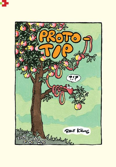 Ralf König's Prototyp (2008) translated into Slovene by Anja Golob, was the first 'Risoroman' published by VigeVageKnjige, 2014.