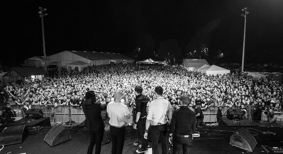 Rock band Zablujena generacija, that filled the venue in 2023. Author: Marko Čuk