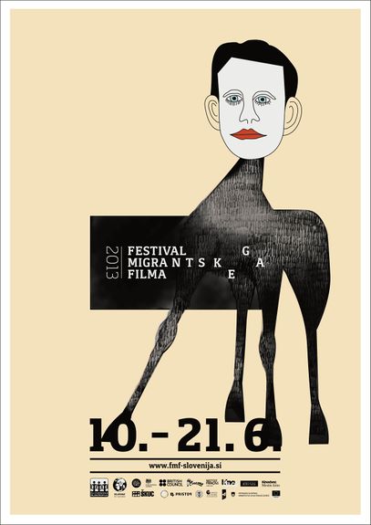 The Festival of Migrant Film poster, 2013