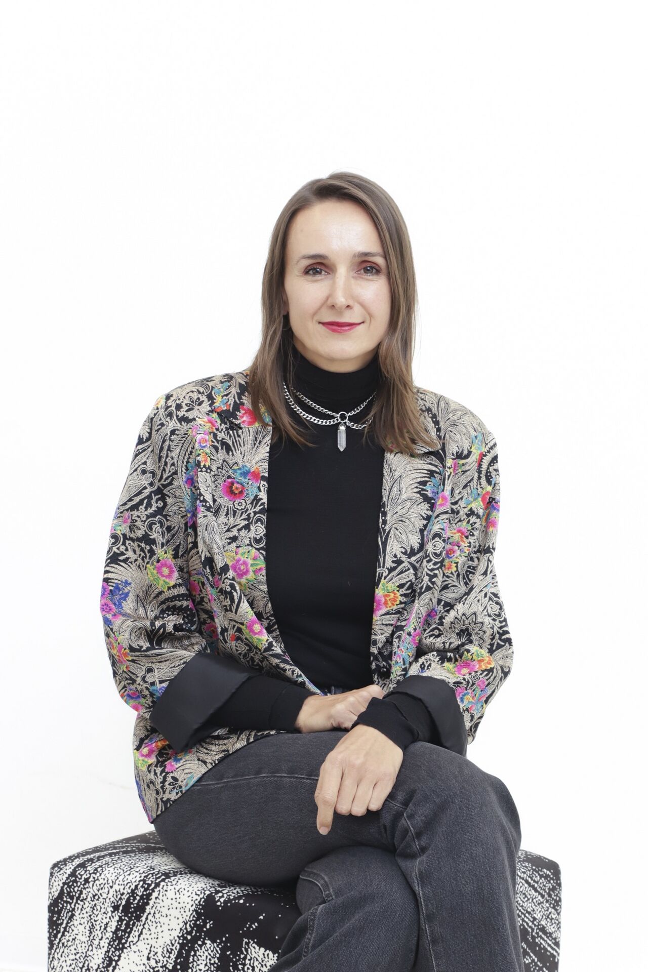 The president of Glej Theatre Barbara Poček.