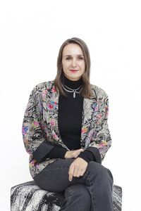 The president of Glej Theatre Barbara Poček.