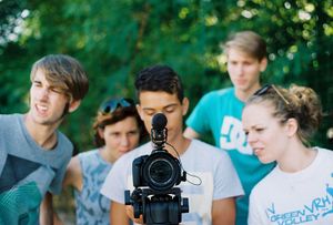 Every august the <!--LINK'" 0:72--> organizes the Youth Film Campus in Nova Gorica, where kids and young video enthusiasts from various European countries meet for a week and make several short films. At the same time, the project gives the young filmmakers an opportunity to prove themselves as mentors, as well.