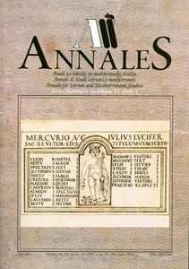 Annales Historia et Sociologia cover, No. 1, 2009