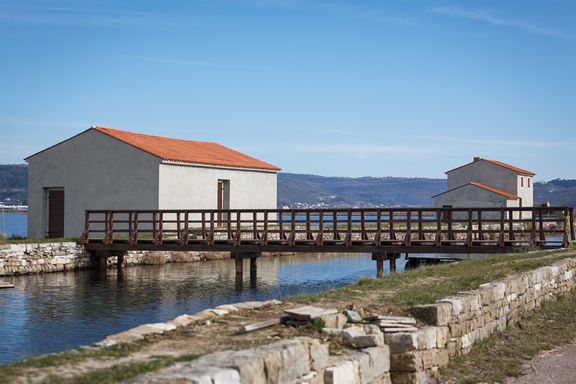 View of Museum of Salt Making, Sečovlje, 2020.