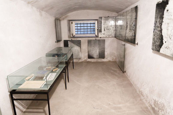 Exhibition inside former Gestapo Prisons in Dravograd.