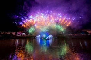 Fireworks at the <!--LINK'" 0:154-->, Laško, 2017