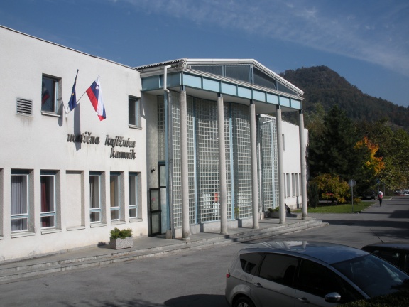 Facade of the Kamnik Public Library, 2008