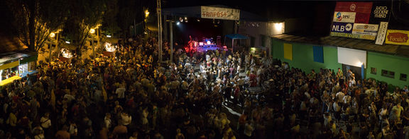 Crowd at the Trnfest Festival, organised by KUD France Prešeren Arts and Culture Association, 2011