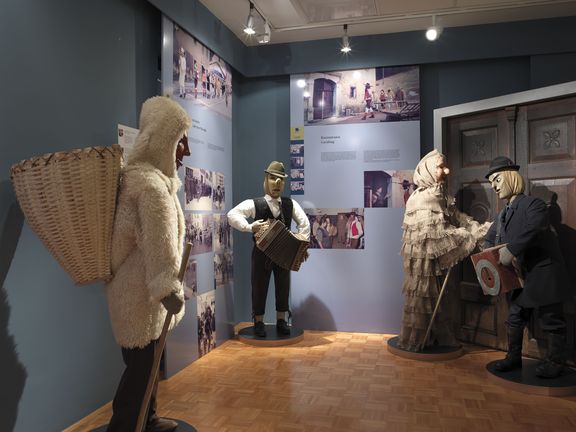 "Laufarji", PUST IS TO BLAME! – A Story about the Cerkno Laufarija (Laufarija are carnival figures particular to Cerkno), exhibition, Cerkno Museum