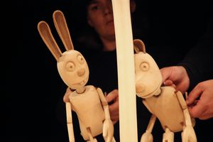 <i>Ti loviš</i> [You Catch] written by <!--LINK'" 0:4--> and directed by <!--LINK'" 0:5-->, who created the puppets and set design. Produced by <!--LINK'" 0:6--> and <!--LINK'" 0:7--> in 2012.