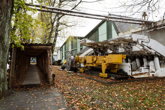 Open-air part of Coal Mining Museum of Slovenia, 2019.