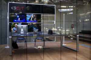 One of the study rooms at the <!--LINK'" 0:188-->, Vitanje, 2012