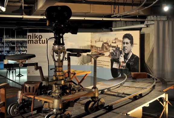 Niko Matul : production design : film retrospective and exhibition exhibition organised by Slovenian Cinematheque and Jakopič Gallery