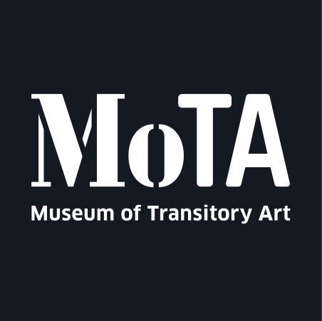 MoTA Museum of Transitory Art (logo) black