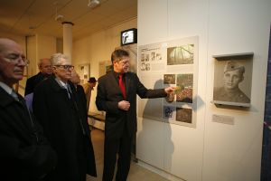 Opening of the exhibition <i>Concealed and Hidden from the Eyes</i>, curated by historian <!--LINK'" 0:18--> at the <!--LINK'" 0:19--> in Novo mesto, 2007