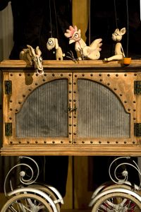 <i>The Four Musicians</i> by <!--LINK'" 0:869-->, visual concept by Marianna Stránská, <!--LINK'" 0:870-->, 2010