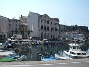 The <!--LINK'" 0:30--> located in the neo-classicist Gabrielli-De Castro Palace in Piran/Pirano