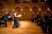 A Tribute to Claude Debussy and Jules Massenet concert at the Kazina Hall of the Slovene National Theatre Maribor, Cultural Embassy France programme in Maribor, European Capital of Culture 2012