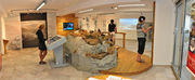An interactive exhibition set at the Walk of Peace in the Soča Region Foundation information centre in Kobarid.