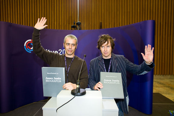 Artists Janez Janša and Janez Janša presenting their Biography