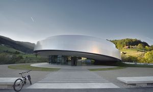 The building designed by four architectural bureaus which established the Architectural Union for Vitanje (AZZV): <!--LINK'" 0:22-->, <!--LINK'" 0:23-->, <!--LINK'" 0:24--> and <!--LINK'" 0:25-->, 2012