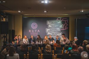 A conversation after the performance A Streetcar Named Desire at the 2026 RUTA Festival.