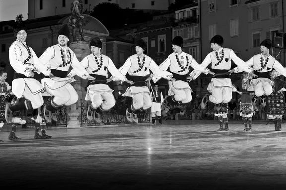 Performers at the 8th 2010 Mediterranean International Folklore Festival (MIFF)