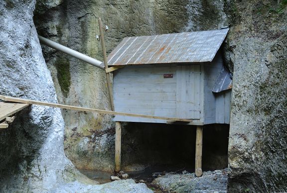 A power plant situated next to the Franja Partisan Hospital. A reconstruction 2010.