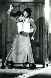 <i>Cricket in the Fist</i> by Muzeum Theatre, staged at the VIBA Studio, St. Joseph's Church, 1994. <!--LINK'" 0:169--> and <!--LINK'" 0:170--> as protagonists and founders of the Muzeum Theatre.