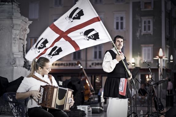 Performers at the 8th 2010 Mediterranean International Folklore Festival (MIFF)