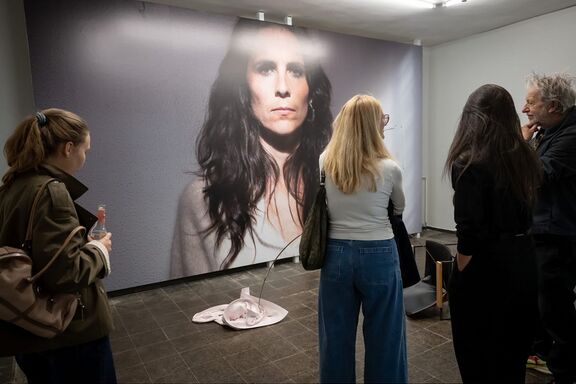 The exhibition "Dear Father" at the HAUNT Centre for Art and Ecology, Berlin, 2026. Photo: Regina Sablotny