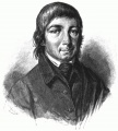 Illustration of <!--LINK'" 0:76--> (3 February 1758 - 8 January 1819), Slovene priest, teacher, journalist and poet, reprinted in 1905