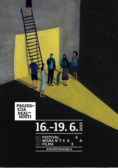 The Festival of Migrant Film poster, 2015