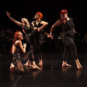 Dance performance <i>Srh</i> at <!--LINK'" 0:38--> in Ljubljana.