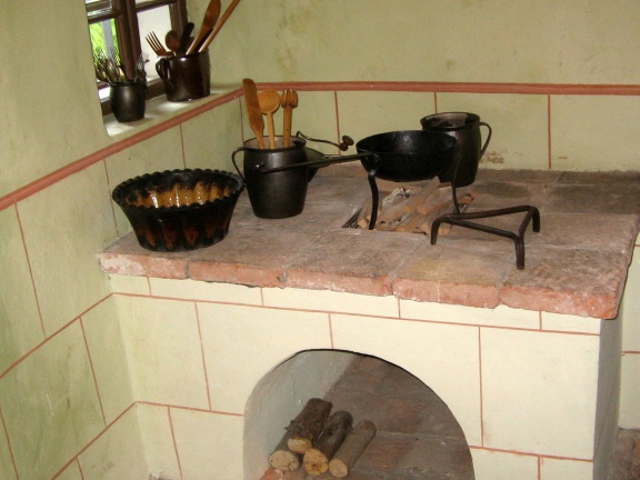 Fireplace at the Miner's House - Ethnological Collection, 2007