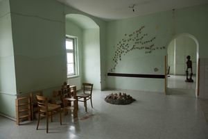 <i>Madness and Creativity?" exhibition at the <!--LINK'" 0:239--> at the <!--LINK'" 0:240-->. Works by <!--LINK'" 0:241--> and Johnny FortmÃ¼ller, 2015.</i>