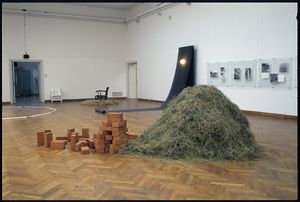 Installation view of OHO Group exhibition at the <!--LINK'" 0:130--> in 1994, curated by <!--LINK'" 0:131-->.