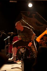 <!--LINK'" 0:640--> presenting their album <i>Hardcore</i> at <!--LINK'" 0:641-->, 2013