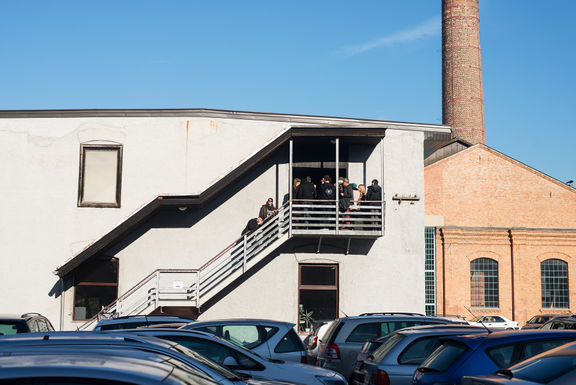 The Entrance to Syndicate Hall, Stara Elektrarna - Old Power Station, 2017.