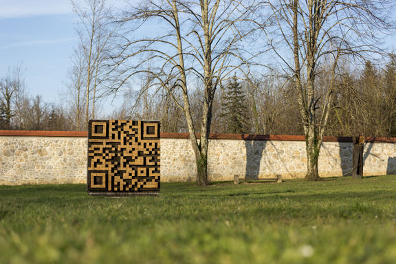 Mitja Stanek, QR Code, 2013 Božidar Jakac Art Museum, Kostanjevica na Krki