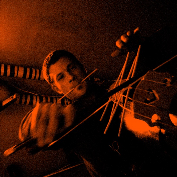 Double bass player Tomaž Grom of Sploh Institute has contributed greatly to the improvised music scene.