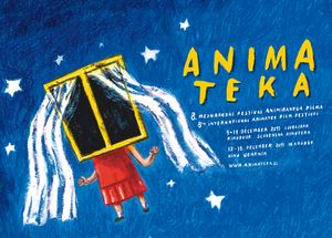The graphic design for the <!--LINK'" 0:105--> in Ljubljana, was conceived by Max Andersson, a comics creator and film maker, 2011
