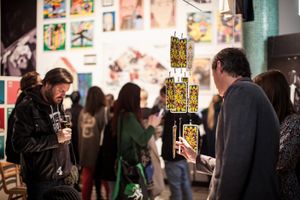 The <!--LINK'" 0:0--> exhibition, held at <!--LINK'" 0:1-->, dealt with a variety of formats, recognising illustration as a very wide and dynamic phenomenon, 2015