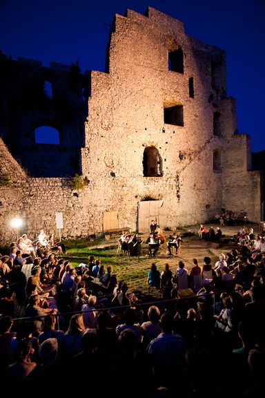 Quintet Gamma performing at Celje Castle, 2010