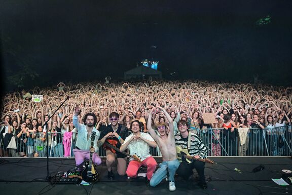 The concert of the band Joker Out on the main stage of the Lent Festival in 2023. Author: Marko Pigac
